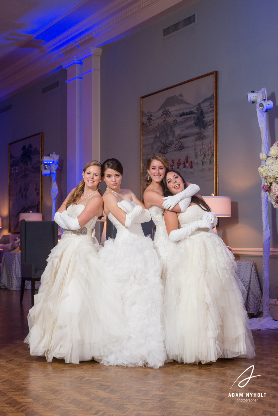 Debutante Ball for Helen Modesett, Caroline Gibson, Frances Lummis and Sarah Duncan